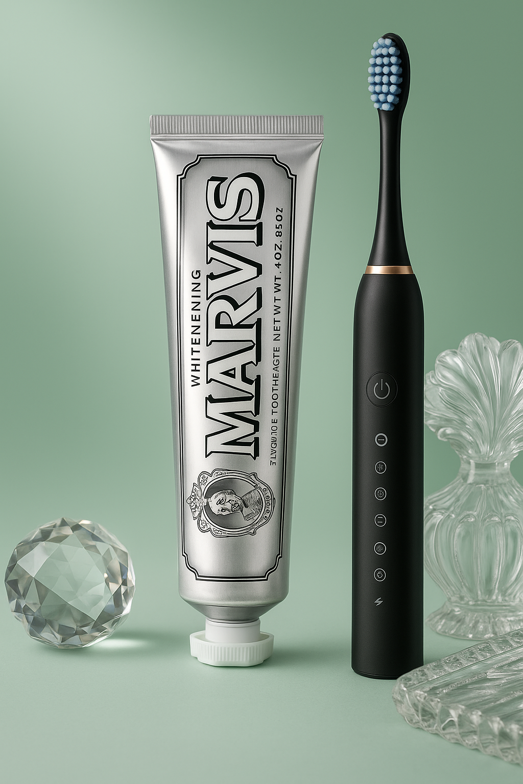 Marvis Dentifrice blanchissant & Brosse à dents électrique IPX7 PRO ™®