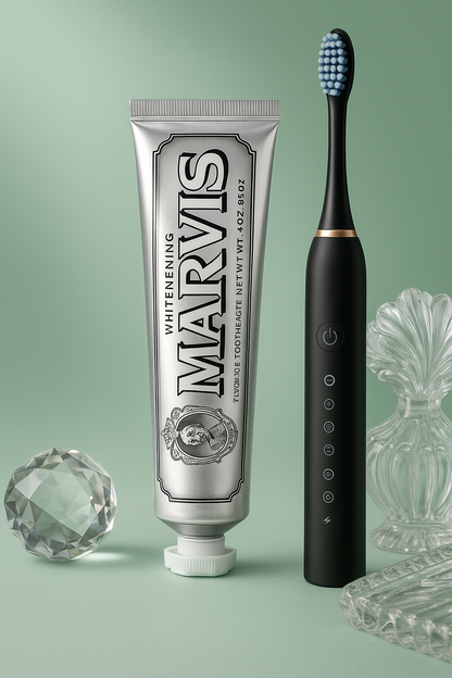 Marvis Dentifrice blanchissant & Brosse à dents électrique IPX7 PRO ™®